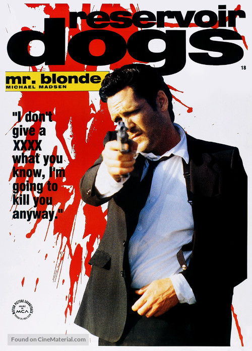 Reservoir Dogs - British Movie Poster
