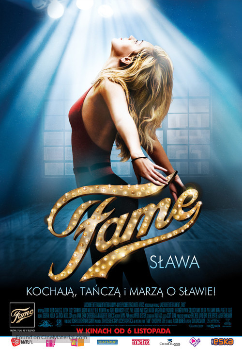 Fame - Polish Movie Poster