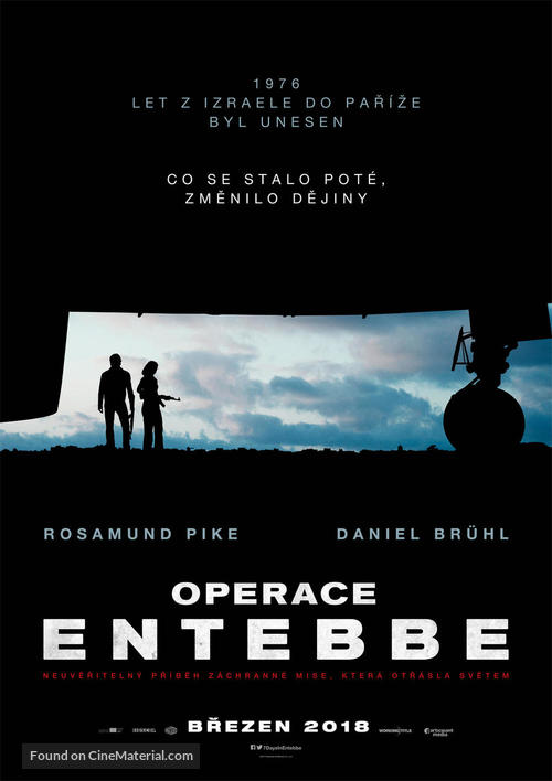 Entebbe - Czech Movie Poster