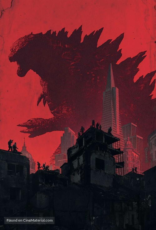 Godzilla (2014) key art