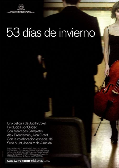 53 d&iacute;as de invierno - Spanish Movie Poster