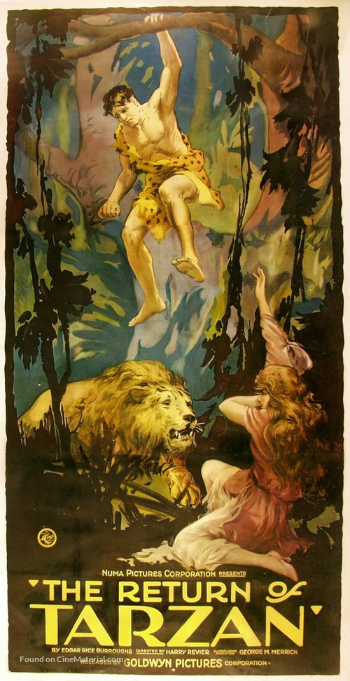 The Revenge of Tarzan - Movie Poster