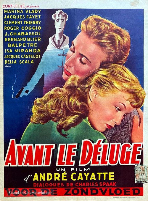 Avant le d&eacute;luge - Belgian Movie Poster