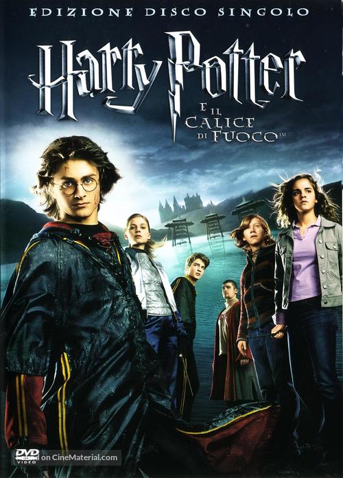 Harry Potter and the Goblet of Fire - Italian Movie Cover