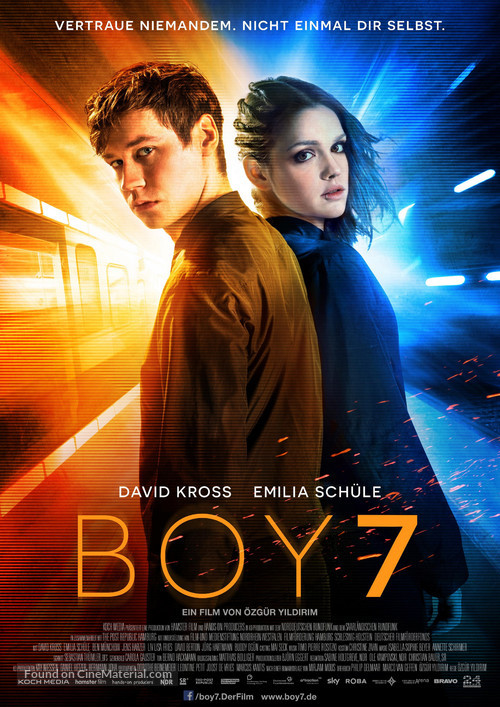 Boy 7 - German Movie Poster