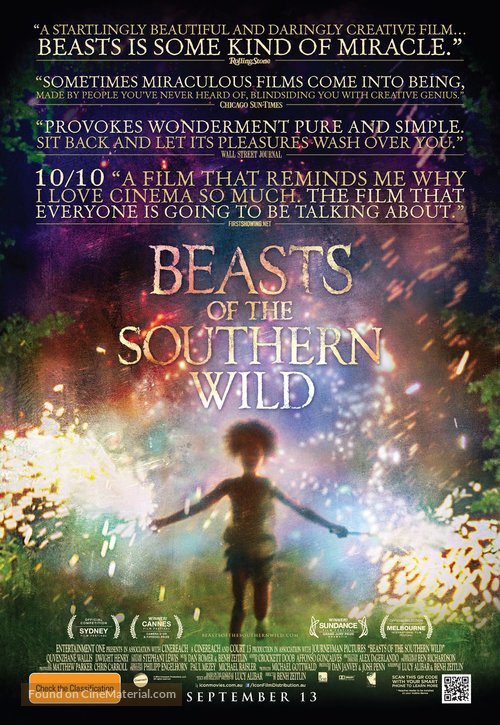 Beasts of the Southern Wild - Australian Movie Poster