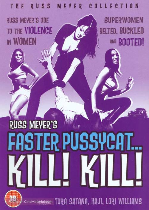 Faster, Pussycat! Kill! Kill! - British DVD movie cover