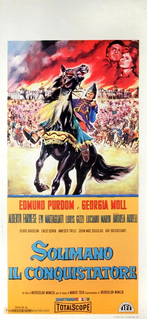 Solimano il conquistatore - Italian Movie Poster