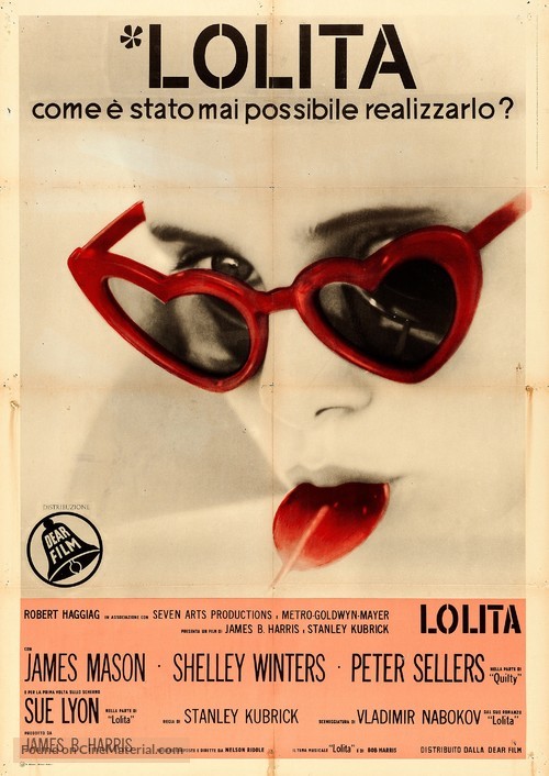 Lolita - Italian Movie Poster