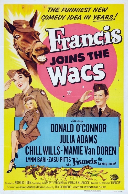 Francis Joins the WACS - Movie Poster