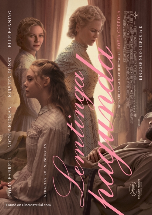 The Beguiled - Lithuanian Movie Poster