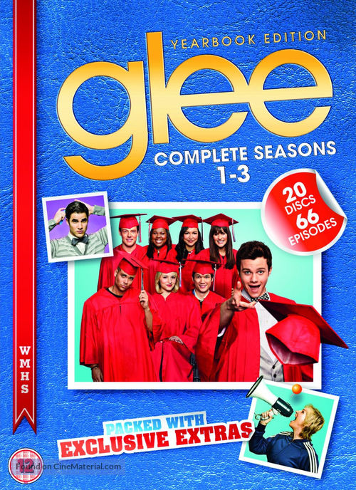 &quot;Glee&quot; - British DVD movie cover