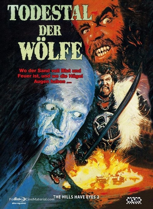 The Hills Have Eyes Part II - Austrian Blu-Ray movie cover