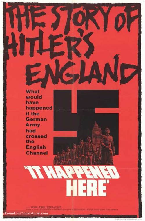 It Happened Here - British Movie Poster