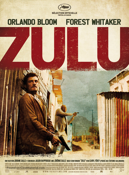 Zulu - German Movie Poster