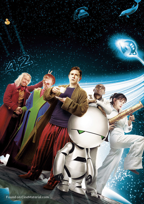 The Hitchhiker&#039;s Guide to the Galaxy - Key art