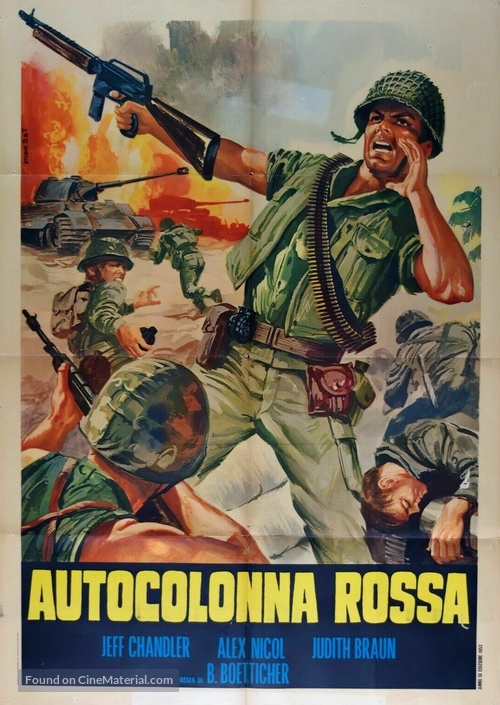 Red Ball Express - Italian Movie Poster