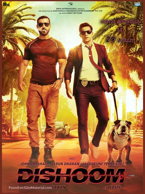 Dishoom - French Movie Poster