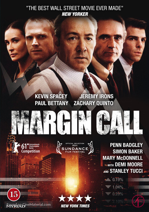 Margin Call - Danish DVD movie cover