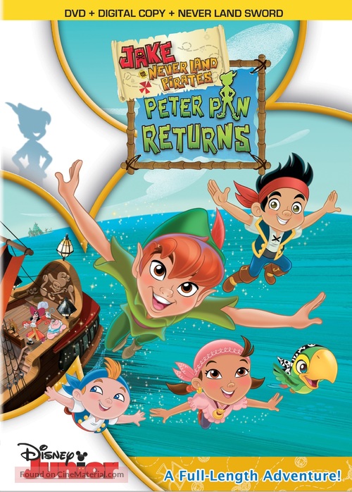 &quot;Jake and the Never Land Pirates&quot; - DVD movie cover