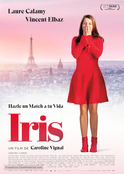 Iris et les hommes - Spanish Movie Poster