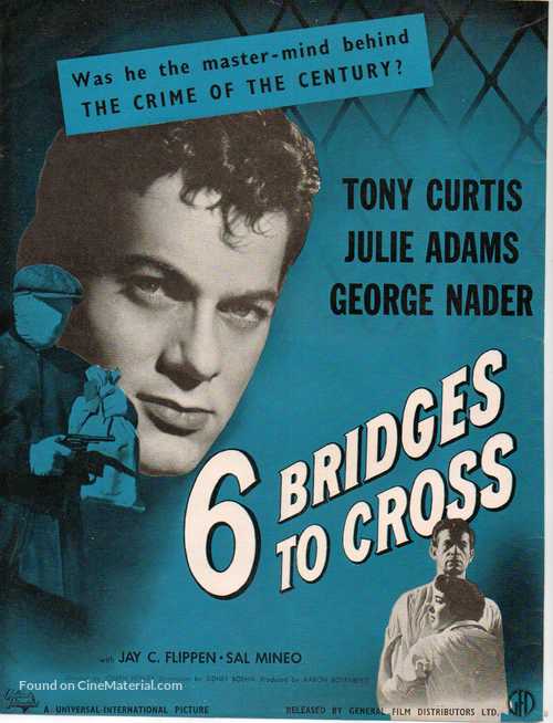 Six Bridges to Cross - British Movie Poster