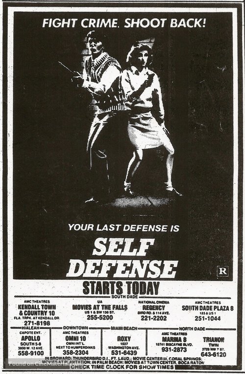 Self Defense - poster