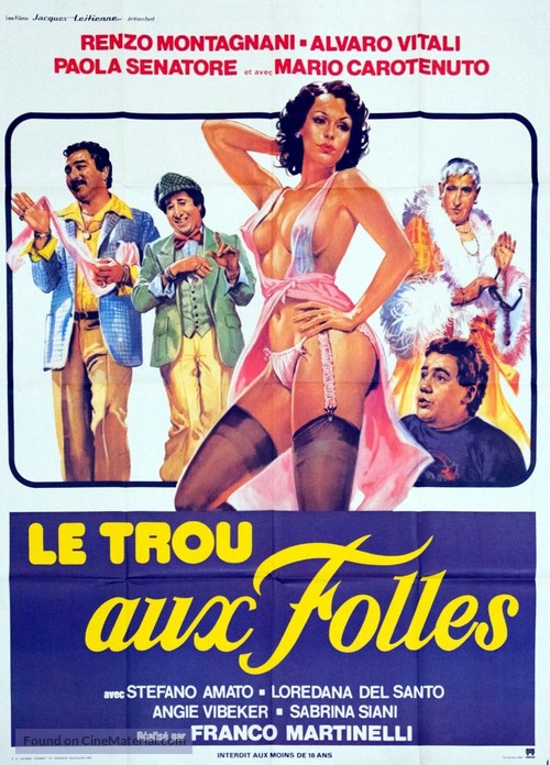 Dove vai se il vizietto non ce l&#039;hai? - French Movie Poster