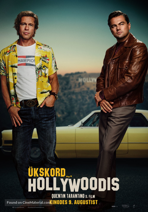 Once Upon a Time in Hollywood - Estonian Movie Poster