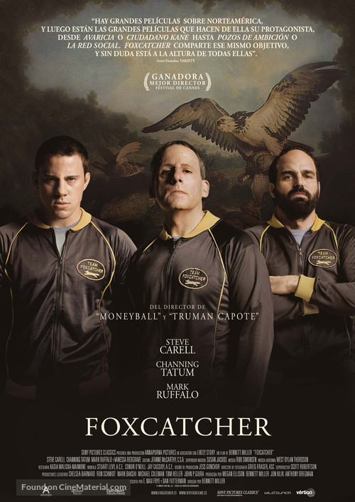 Foxcatcher - Spanish Movie Poster