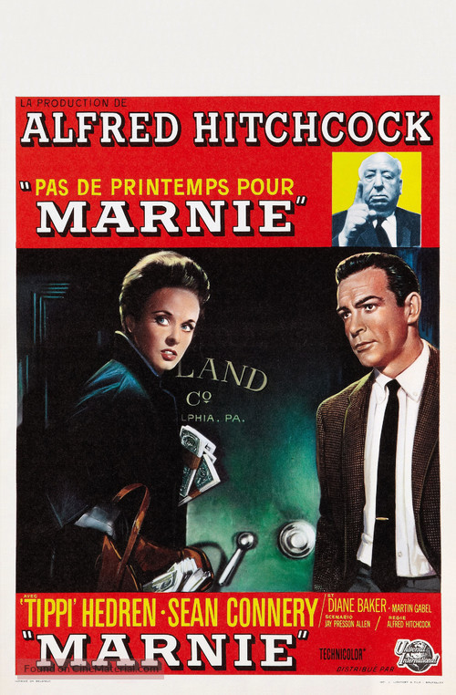 Marnie - Belgian Movie Poster
