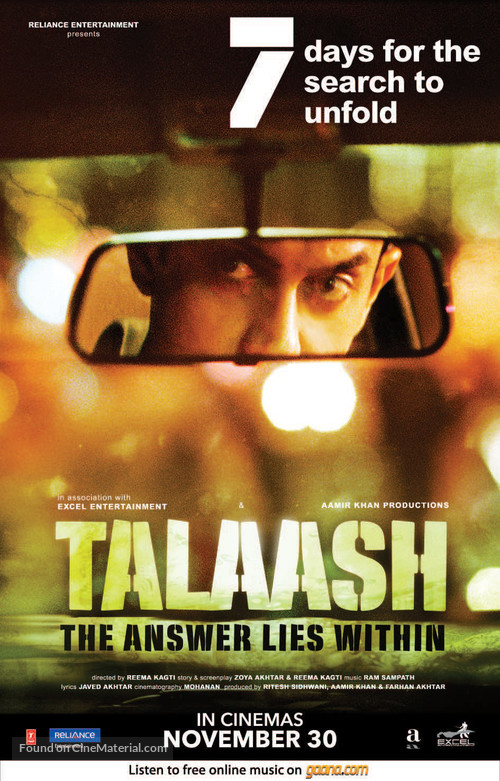 Talaash - Indian Movie Poster