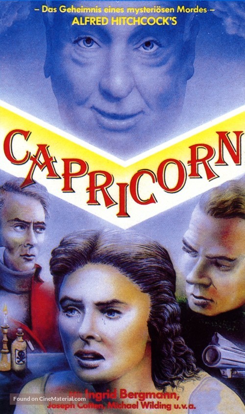 Under Capricorn - German VHS movie cover