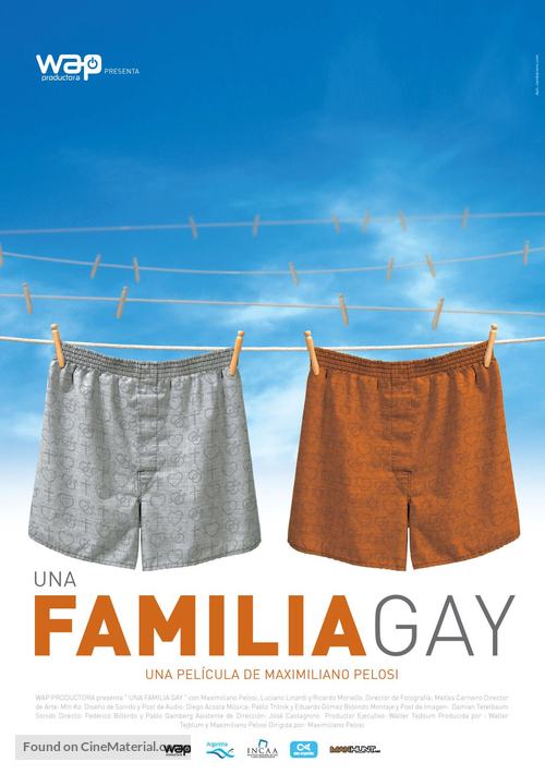 Una familia gay - Argentinian Movie Poster