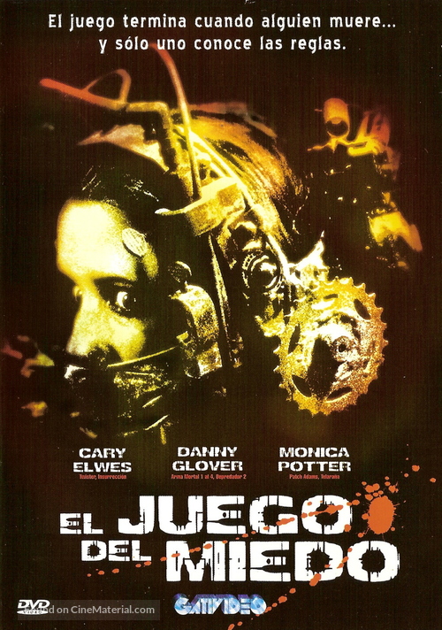 Saw - Argentinian DVD movie cover