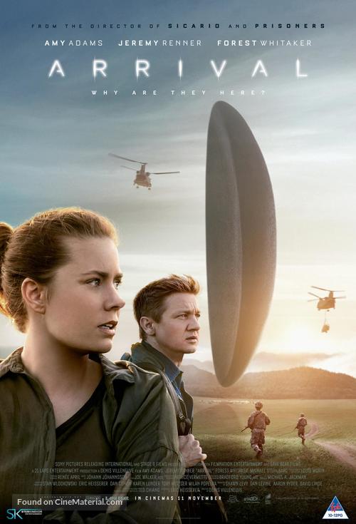 Arrival - South African Movie Poster