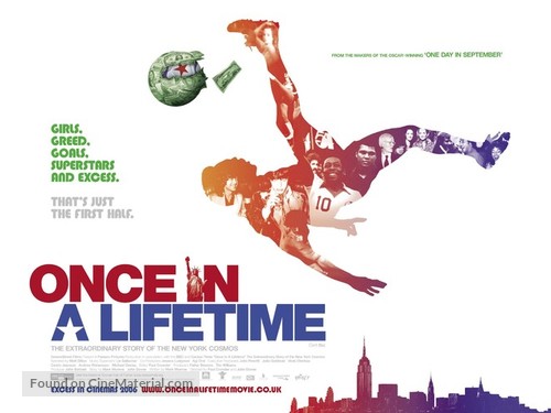 Once in a Lifetime - British Movie Poster