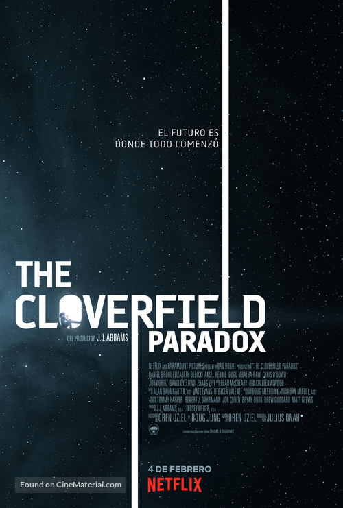 Cloverfield Paradox - Argentinian Movie Poster