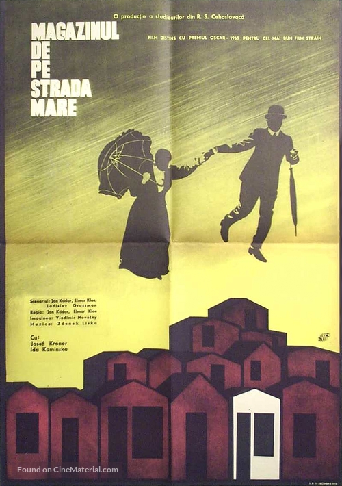 Obchod na korze - Romanian Movie Poster