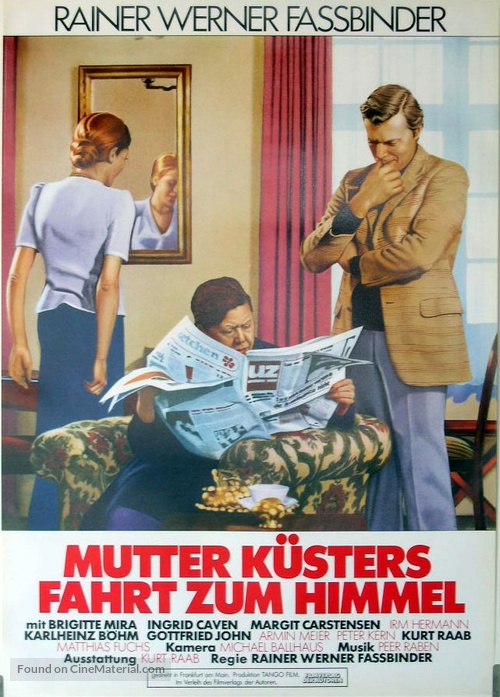 Mutter K&uuml;sters Fahrt zum Himmel - German Movie Poster