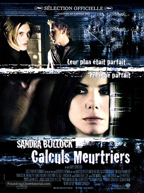 Murder by Numbers - French Movie Poster