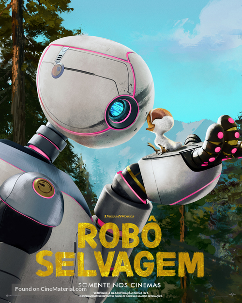 The Wild Robot - Brazilian Movie Poster