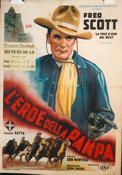 Songs and Bullets - Italian Movie Poster