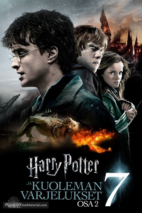 Harry Potter and the Deathly Hallows - Part 2 - Finnish Video on demand movie cover