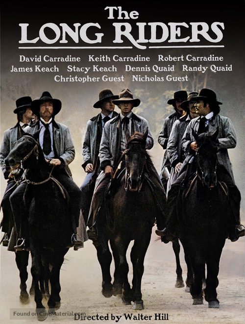 The Long Riders - Blu-Ray movie cover