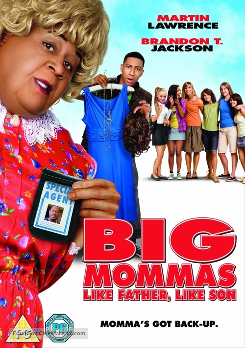 Big Mommas: Like Father, Like Son - British DVD movie cover