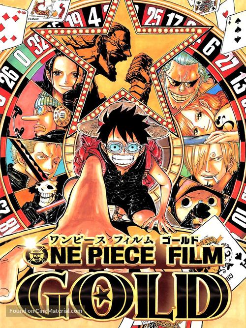 One Piece Film Gold - Japanese Movie Poster