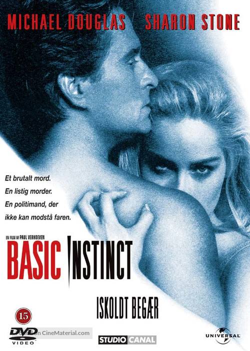 Basic Instinct - Danish DVD movie cover