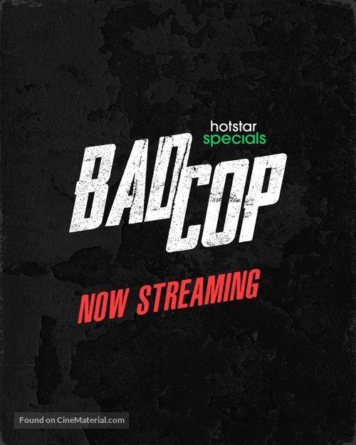 &quot;Bad Cop&quot; - Indian Movie Poster