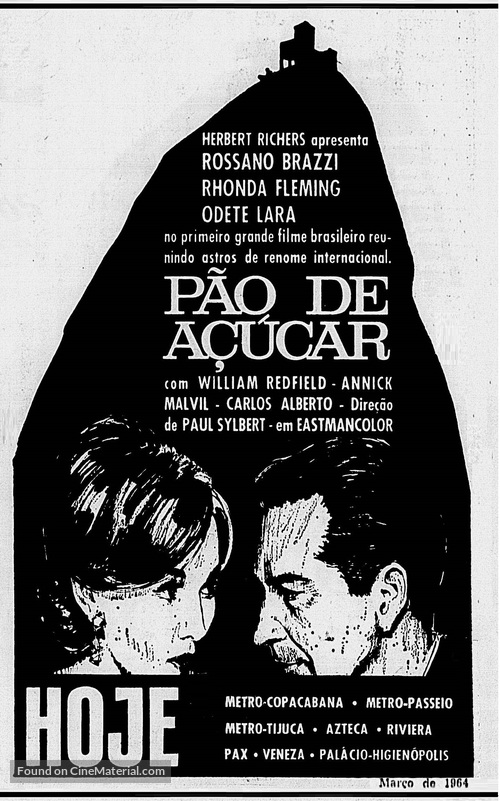 P&atilde;o de A&ccedil;&uacute;car - Brazilian Movie Poster